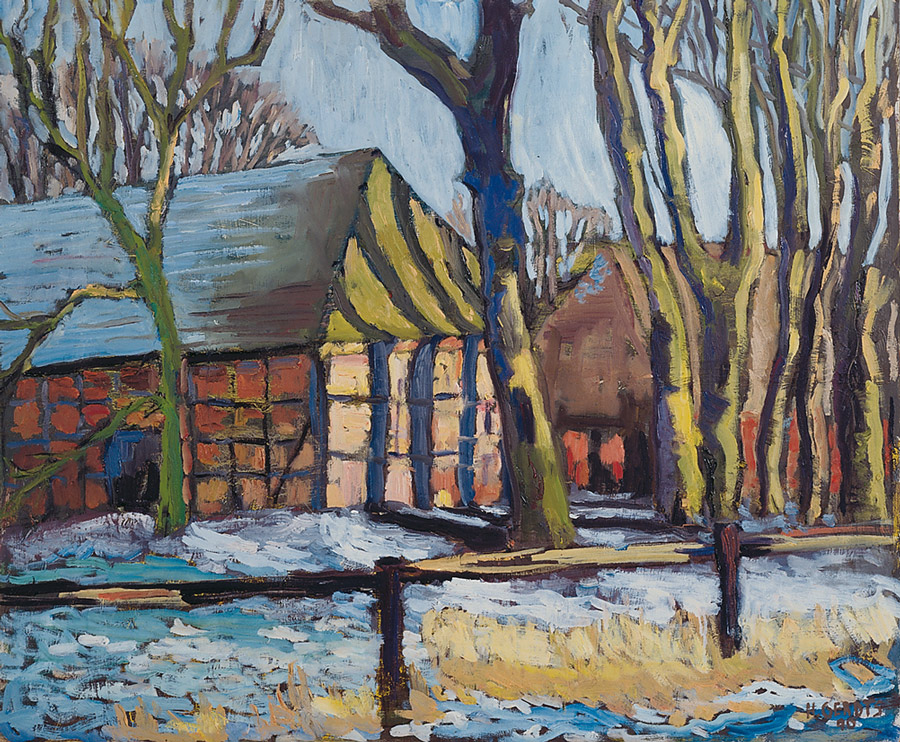 Bauernreihe in Worpswede