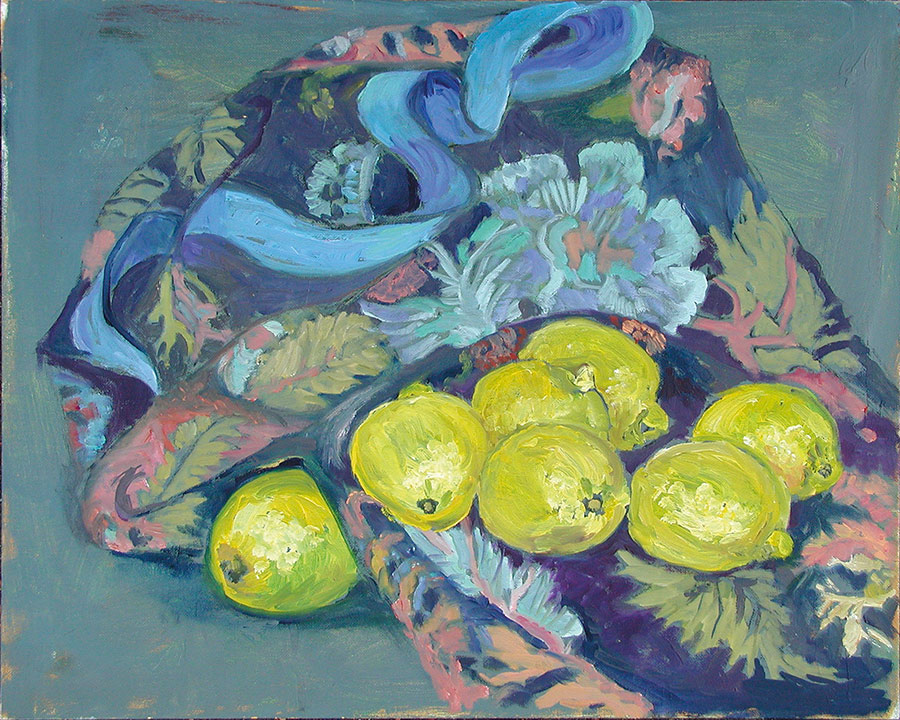 Stilleben mit Zitronen