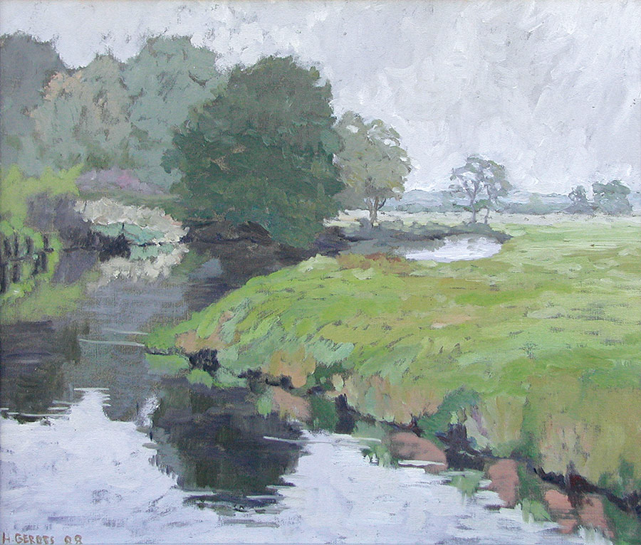 Trüber Tag an der Oste